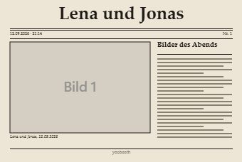 Zeitungsbild — Druckvorlage