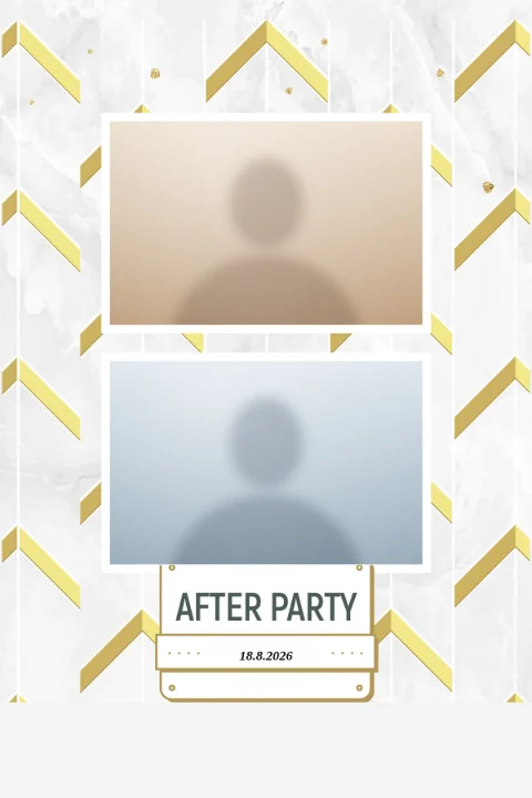 Vorlage After Party · 2er Serie hoch, 10 × 15 cm